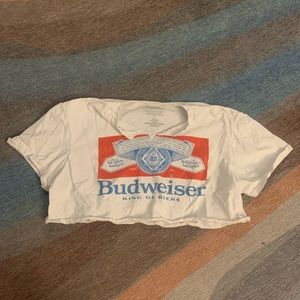Budweiser crop tee